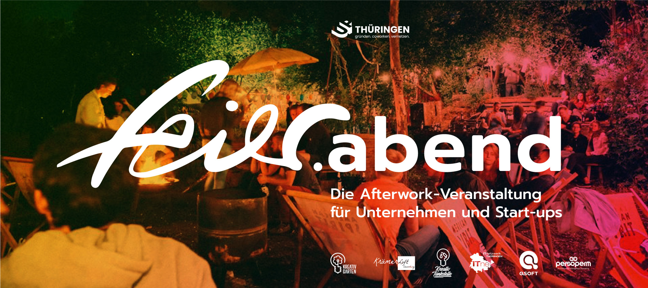 feier.abend Afterwork im Kreativgarten auf der BUGA Erfurt