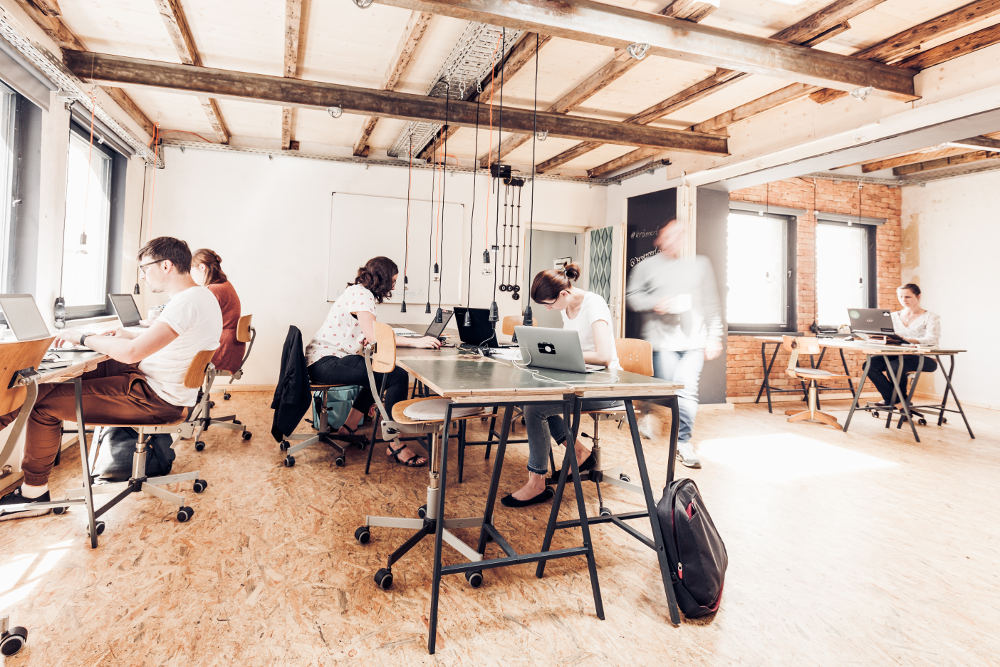 Open Space im KrämerLoft Coworkingspace Erfurt