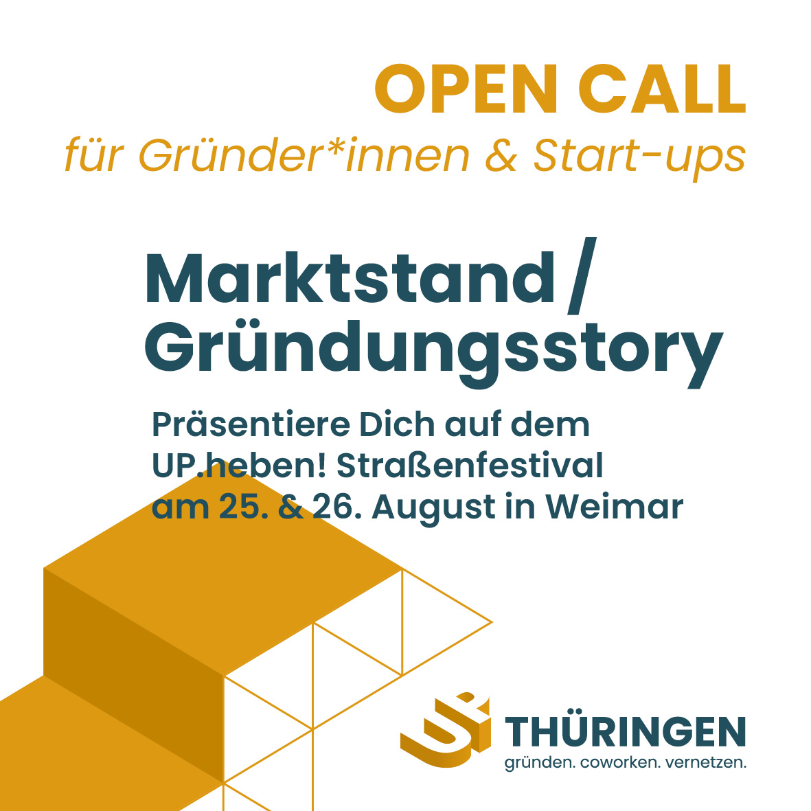 Open Call Gründungsfestival UP.heben